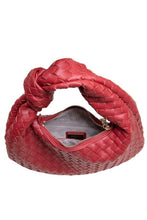 Load image into Gallery viewer, Woven Leather Hobo Bag
