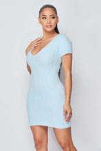 Load image into Gallery viewer, Super Soft Scoop Neck Ribbed Dress
