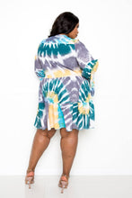 Load image into Gallery viewer, Tie Dye Tunic Dress

