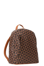 Load image into Gallery viewer, Curved Monogram Zipper Backpack
