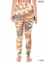 Load image into Gallery viewer, Women&#39;s Microfiber Camouflage Leggings
