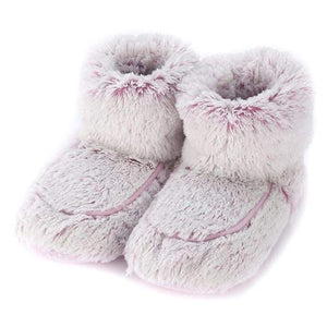 Marshmallow Lavender Warmies Soft Boots