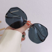 Load image into Gallery viewer, Popsassy Round Designer Gradient Rimless Sunglasses
